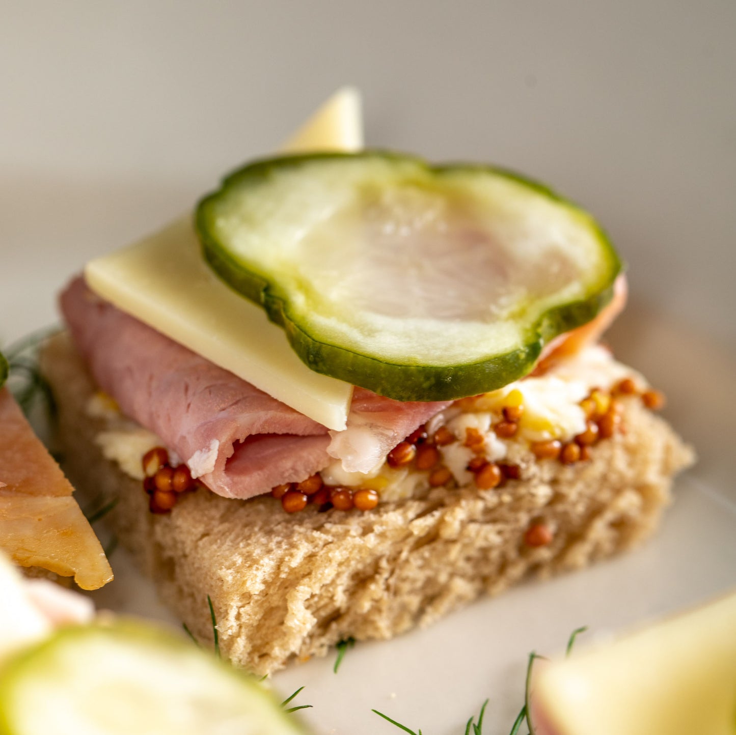 Kanapky- Open Face Finger Sandwiches