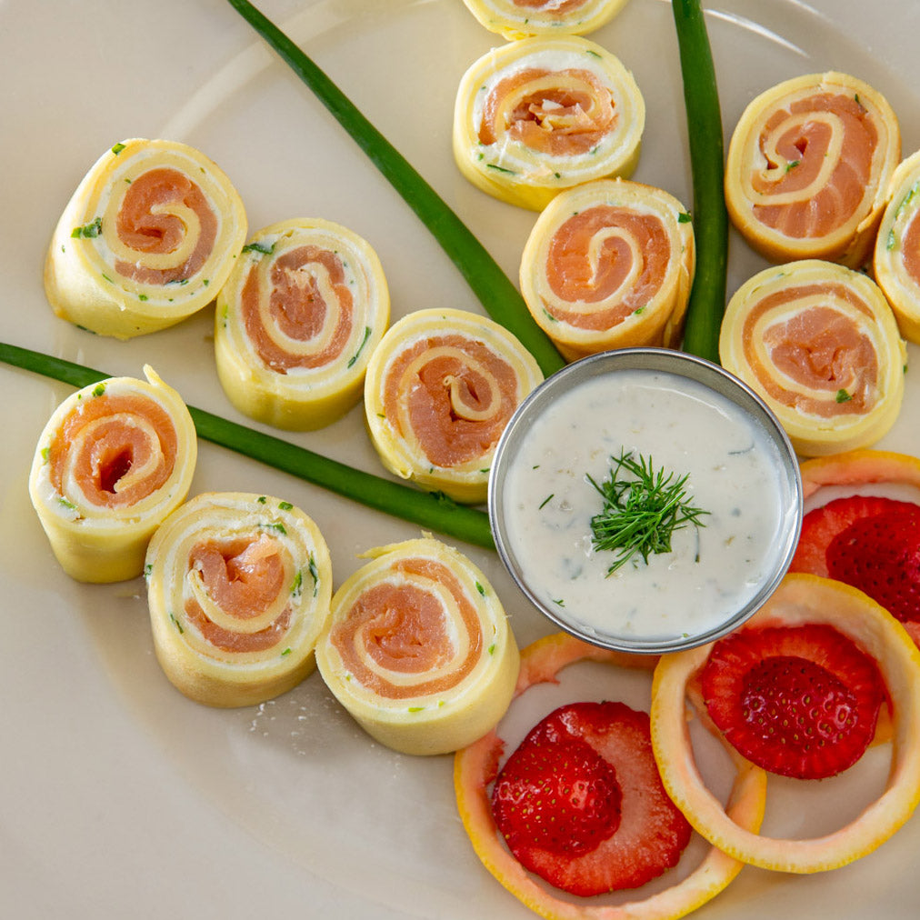 Salmon Cream Cheese Roll-Up