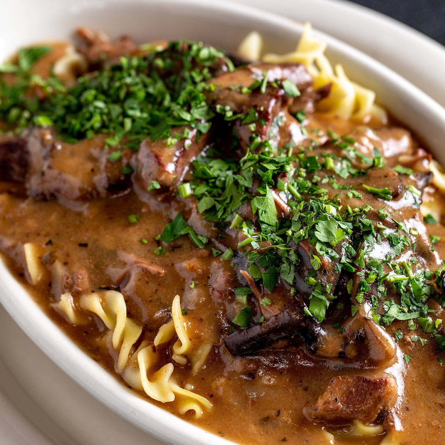 Beef Stroganoff